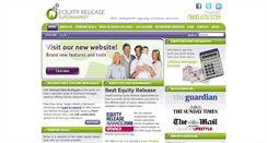 Desktop Screenshot of equityreleasesupermarket.co.uk